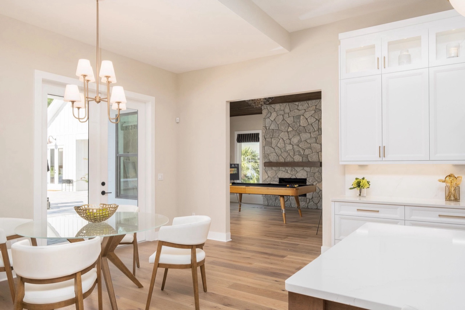 Modern Farmhouse — custom Roman shades