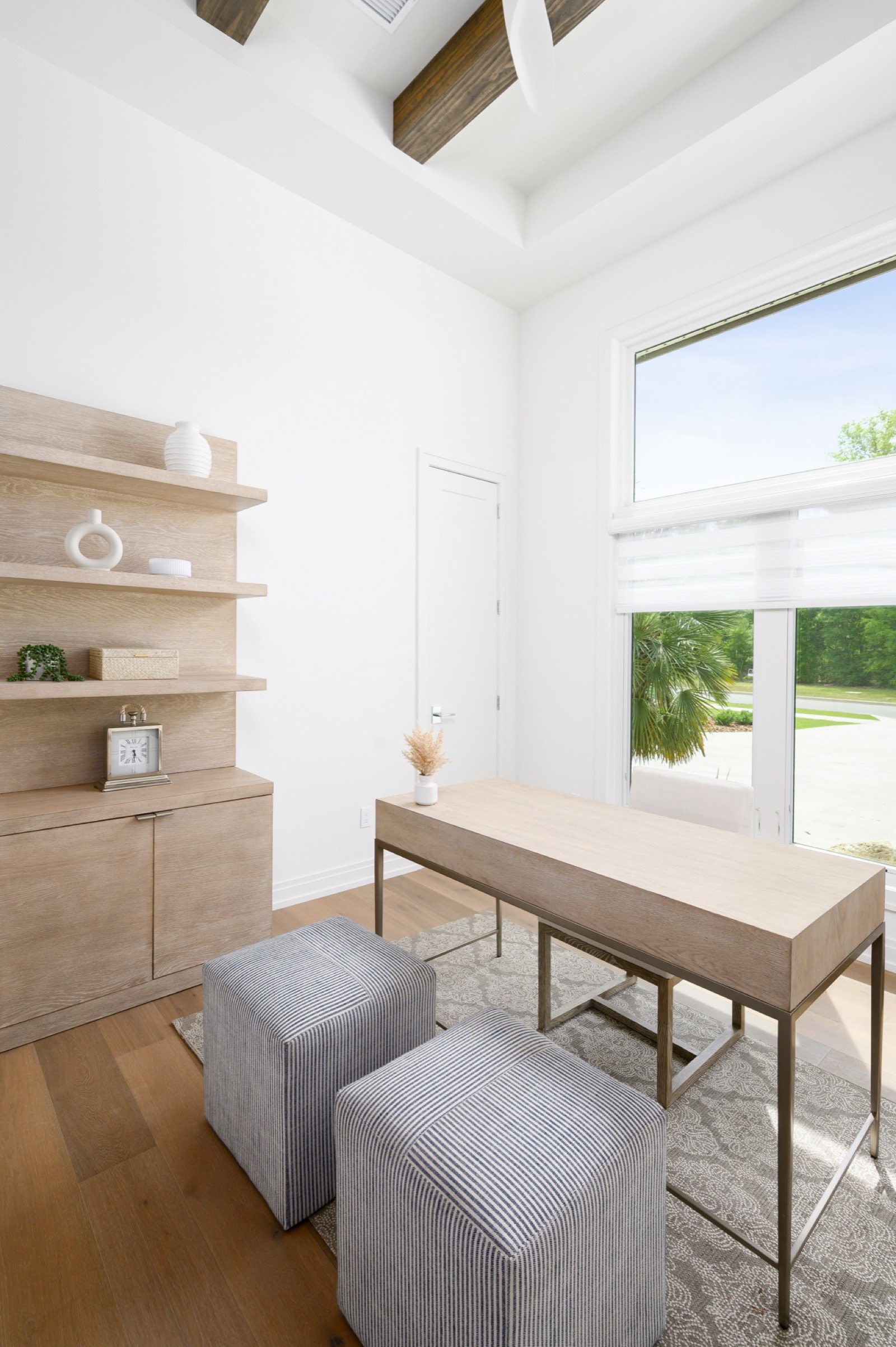 2025 Parade Home — Allure transitional striped roller shades