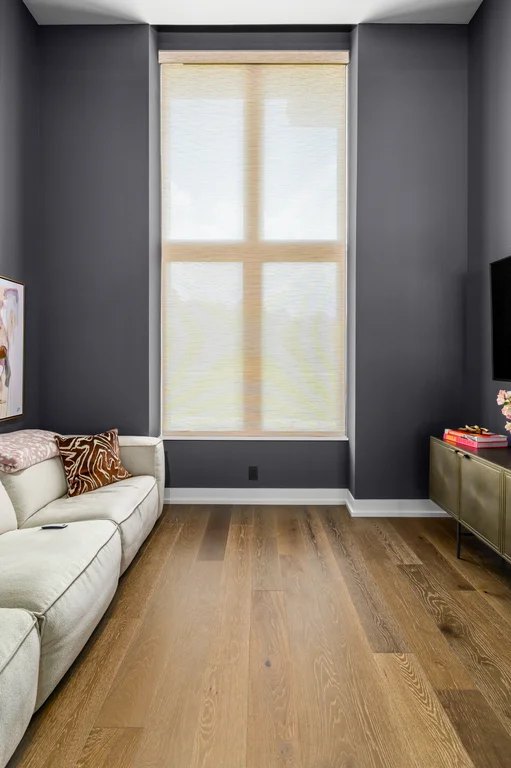 VIP Home — motorized Hunter Douglas architectural screen shades