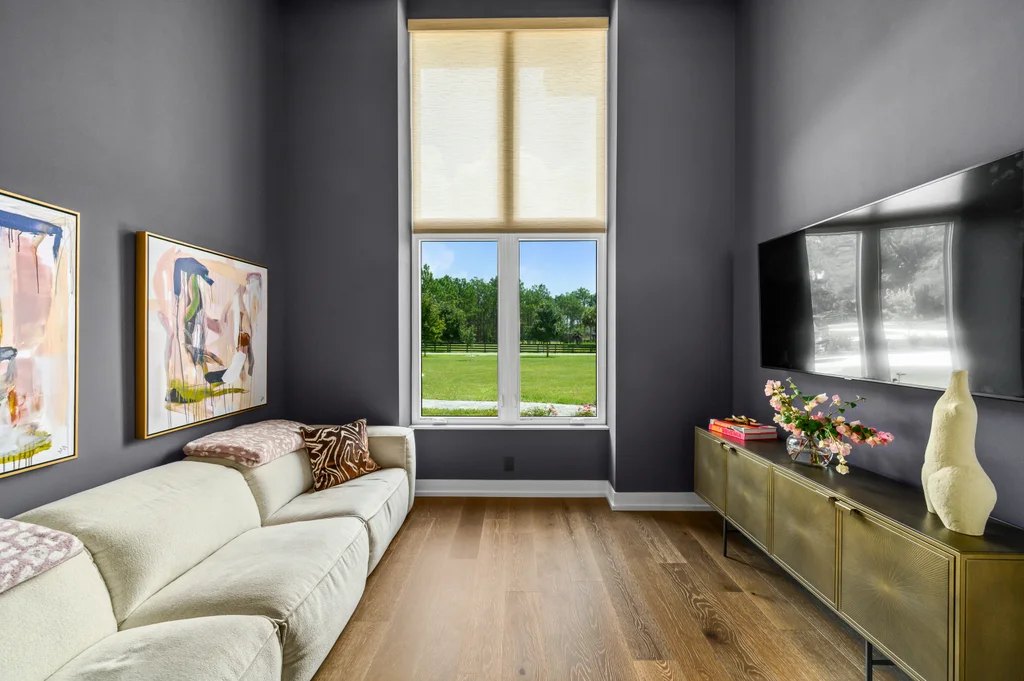 VIP Home — motorized Hunter Douglas architectural screen shades