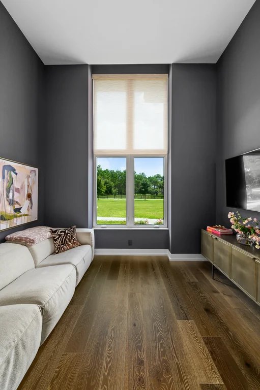 VIP Home — motorized Hunter Douglas architectural screen shades